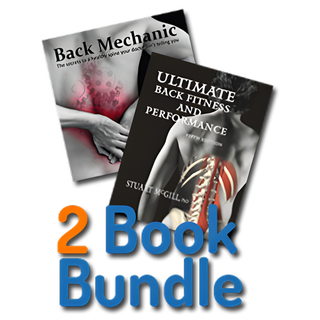 2 Book Bundle (Back Mechanic + Ultimate Back Fitness and Performance)