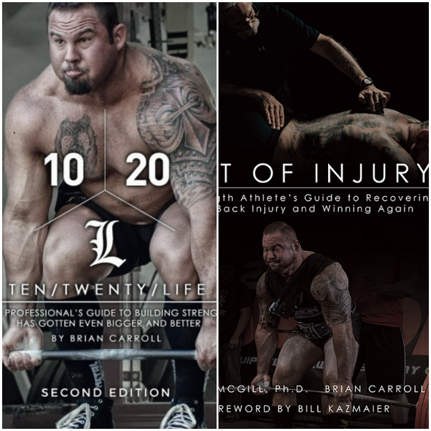 Book Combo- 10/20/LIFE Second Edition | Gift Of Injury - PowerRackStrength